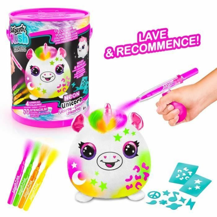 Mascota de Peluche Canal Toys Neon Unicornio 3