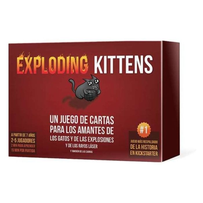 Juego de Cartas Exploding Kittens Asmodee EKEK0001 (ES)