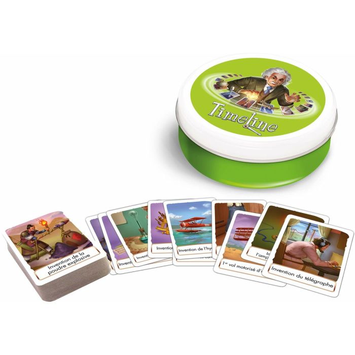 Juego de Mesa Asmodee Timeline Inventions (FR) 1