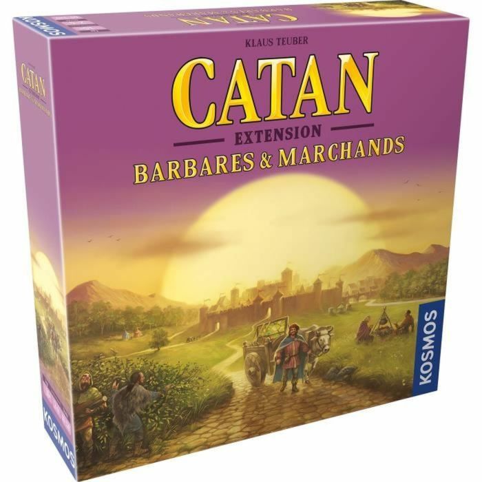 Catan - Extension: Barbares & Marchands - Juego de mesa - A partir de 10 años