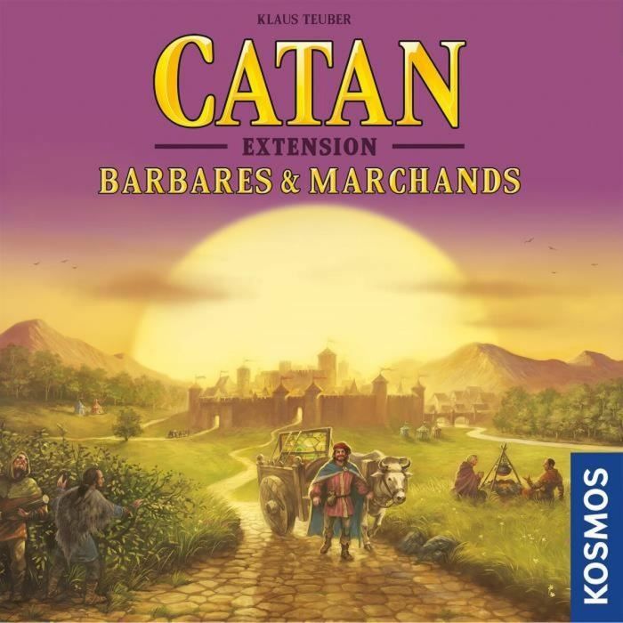 Juego de Mesa Asmodee Catan - Expansion: Barbarians & Merchants 1