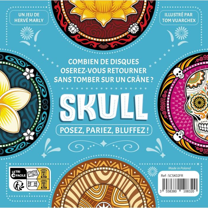 Juego de Cartas Asmodee SKULL (FR) 1