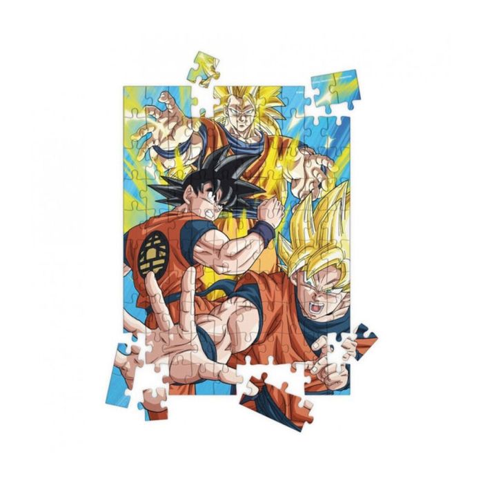 Puzzle Lenticular Dragon Ball Z Goku Saiyan 100 Pzas Rs53113 2