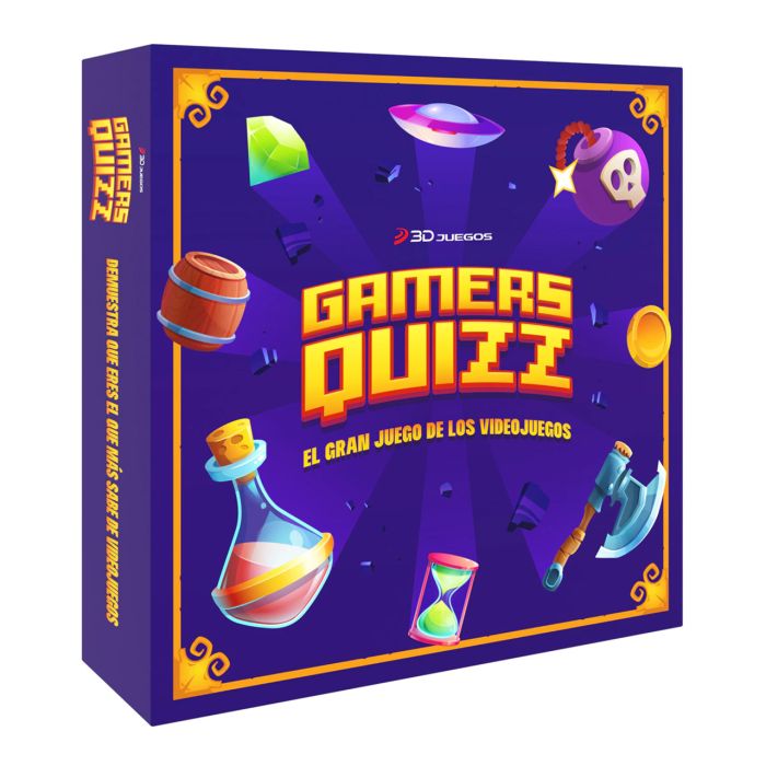 Juego De Mesa Gamer Quizz Rs573001 3D Juegos 2