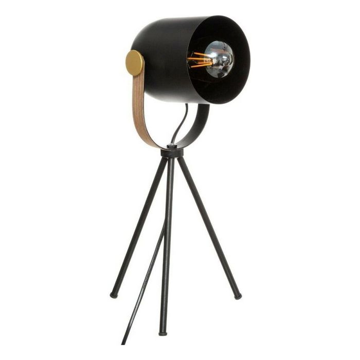 Lámpara de mesa Atmosphera Action Trípode 16 x 18 x 45 cm Negro 25 W Poliestireno 2