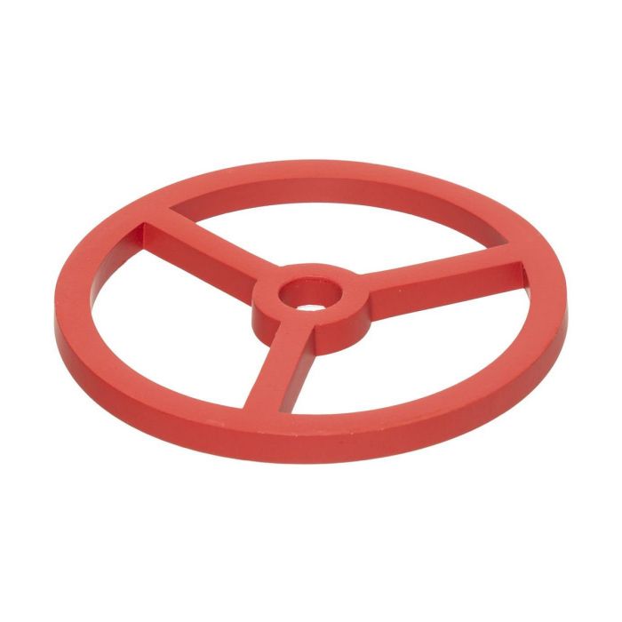 Espejo de baño con organizador rojo colección 'colors'