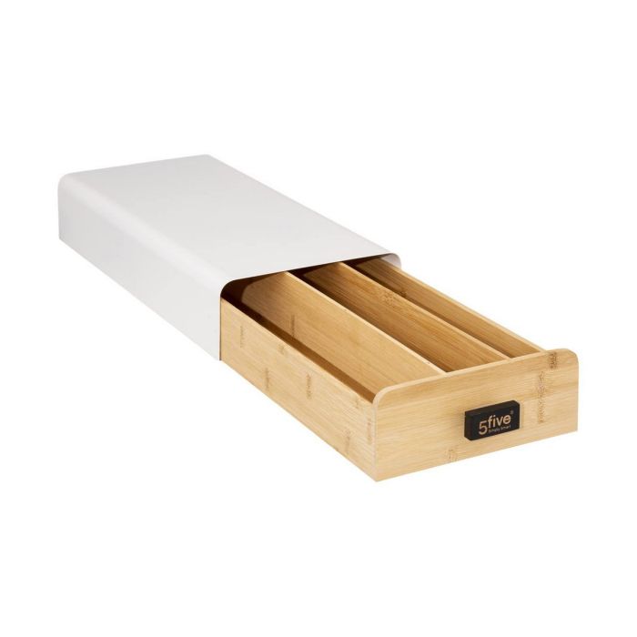 Organizador de Cápsulas de Café 5five Blanc Kitchen (38 x 17,8 x 7,3 cm) 3 Organizador de Cápsulas de Café 5five Blanc Kitchen (38 x 17,8 x 7,3 cm) 3