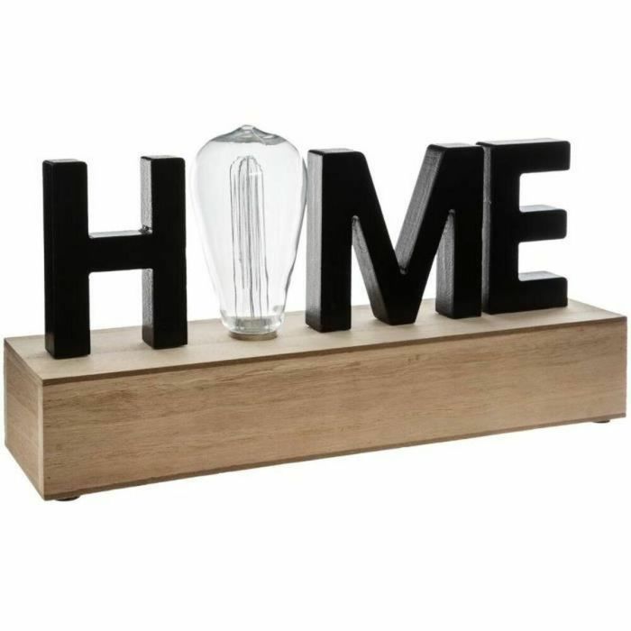 Figura Decorativa Atmosphera 'Home' Luz LED (34 x 16 x 8 cm) 1