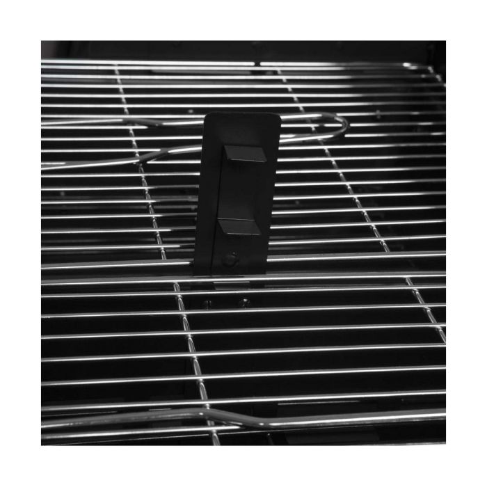 Barbacoa de Carbón con Ruedas 120 x 58,5 x 95 cm Negro/Gris 1