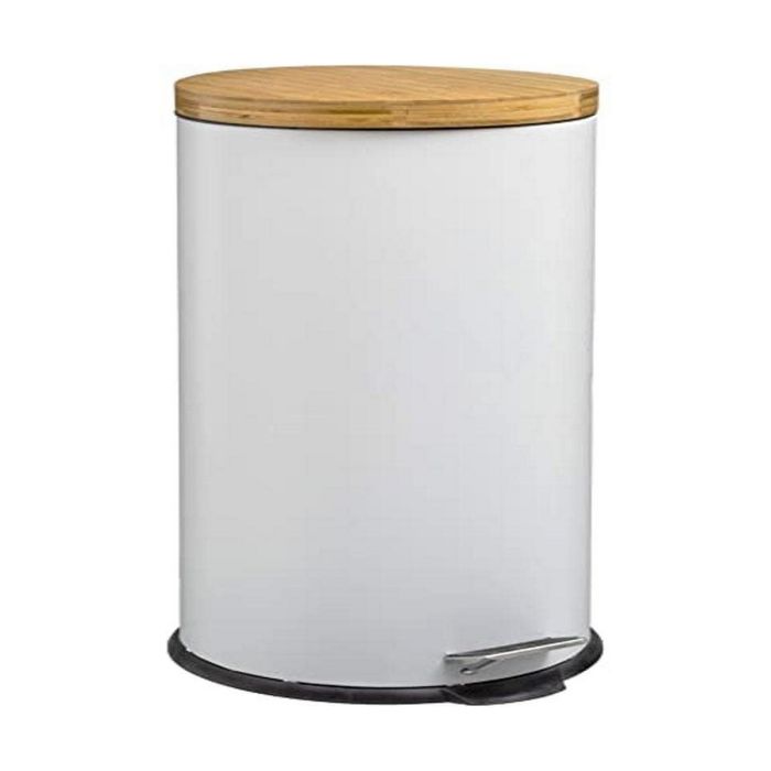 Cubo de basura 5five Baltik Blanco (30 L)