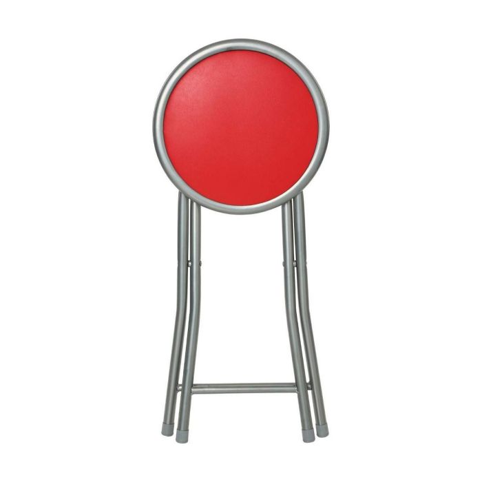 Taburete Atmosphera Rojo Plegable (30 x 30 x 45 cm) 1 Taburete Atmosphera Rojo Plegable (30 x 30 x 45 cm) 1