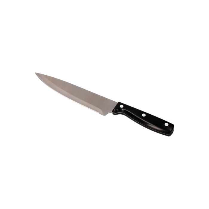 Cuchillo de Cocina Negro Acero Inoxidable ABS (20 cm) 1