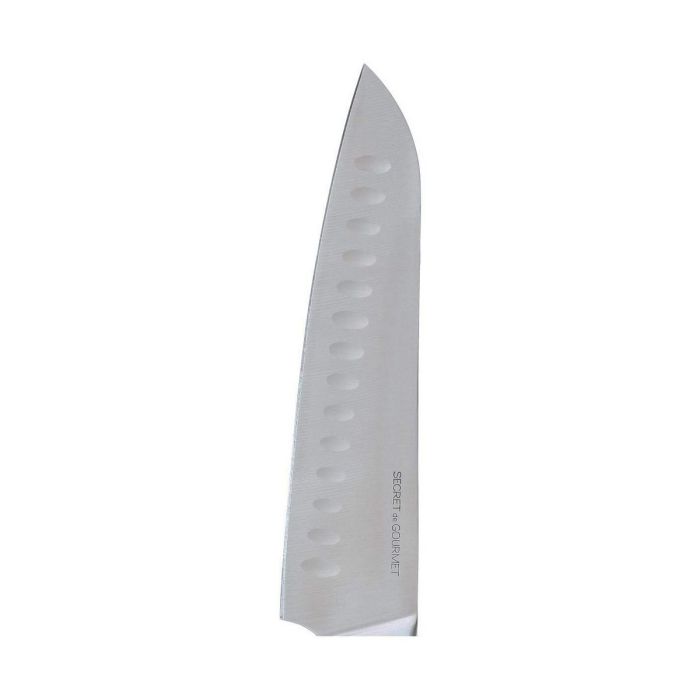 Cuchillo Santoku Secret de Gourmet Acero Inoxidable (31,5 cm) 2