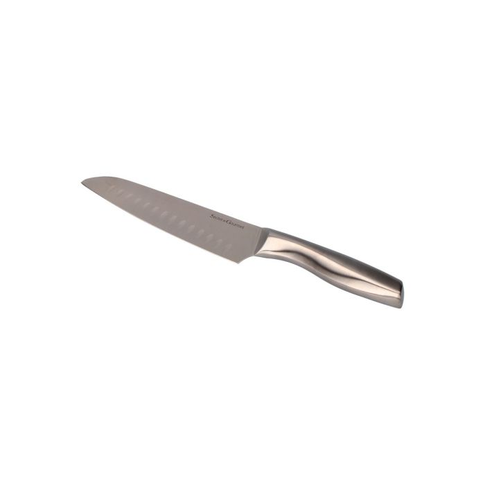 Cuchillo Santoku Secret de Gourmet Acero Inoxidable (31,5 cm) 1