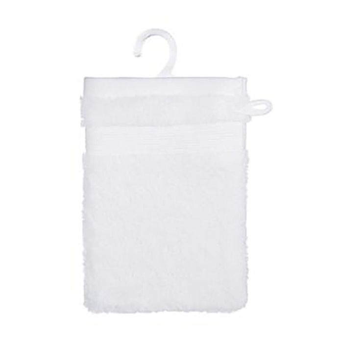Set de Toallas Atmosphera 2 Piezas Guante Algodón Blanco (15 x 21 cm) 1 Set de Toallas Atmosphera 2 Piezas Guante Algodón Blanco (15 x 21 cm) 1