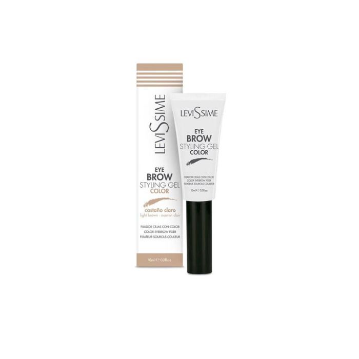 Eyebrow Styling Gel Castaño Claro 10 mL Levissime