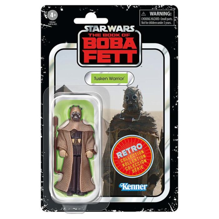 HASBRO Figura Star Wars El Libro de Boba Fett Tusken Warrior articulada 9,5cm con accesorios