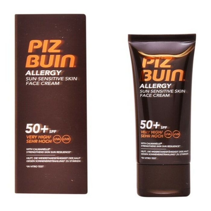 Protector Solar Facial Allergy Piz Buin Spf 50 (50 ml) (Unisex) (50 ml)