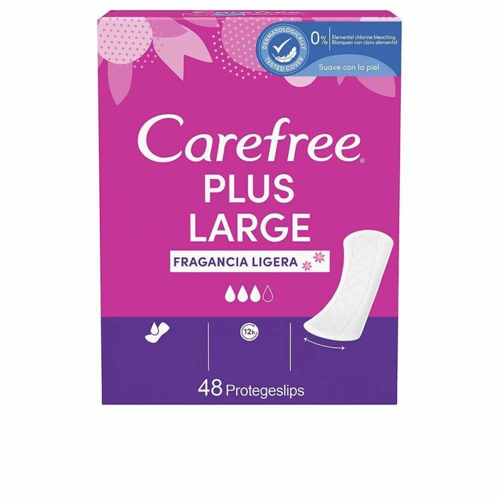 Protegeslip Carefree Plus Large (48 uds)