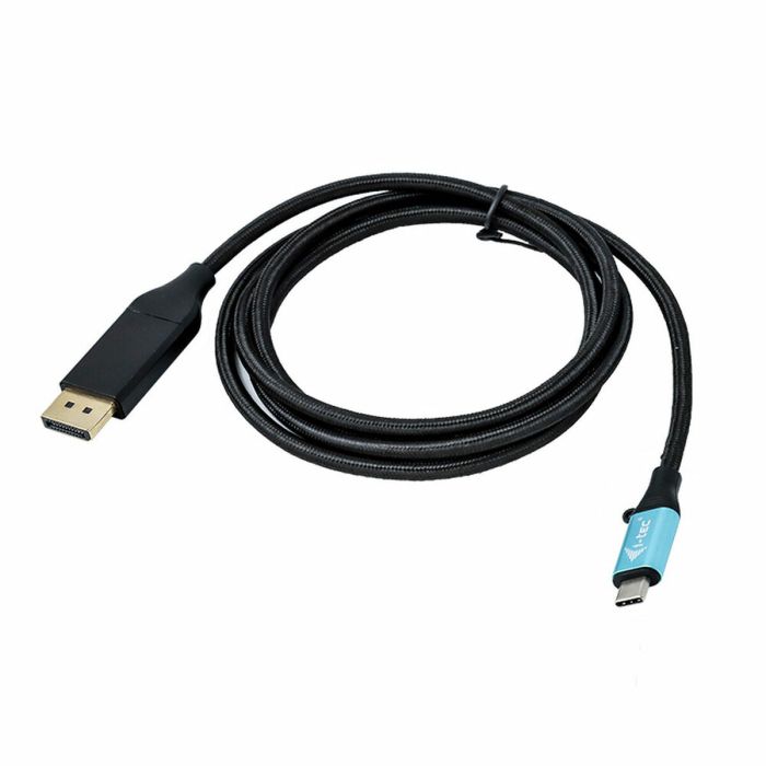 Adaptador USB C a DisplayPort i-Tec C31CBLDP60HZ2M 4K Ultra HD Negro 2