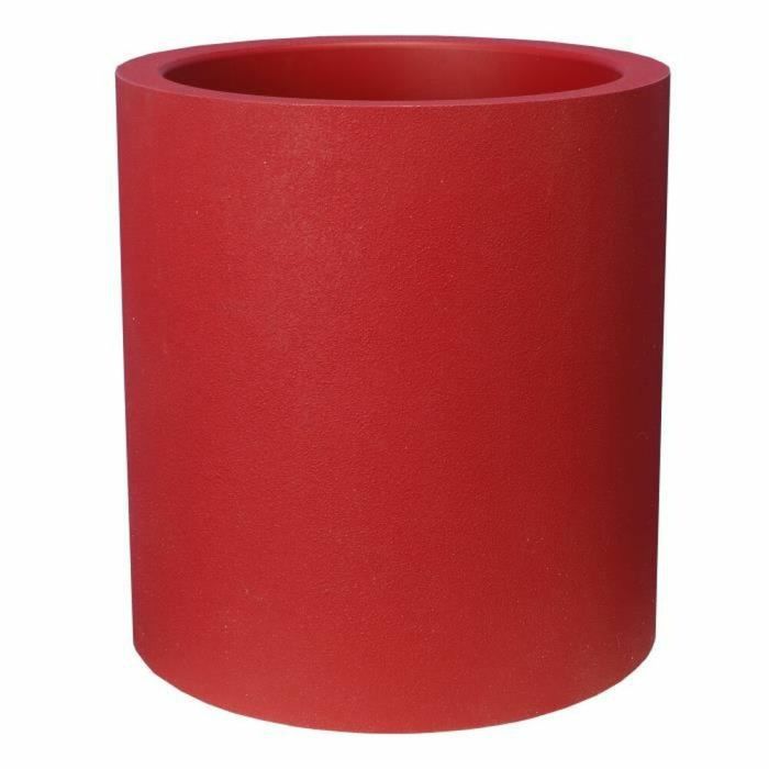 Maceta Riviera Rojo Reciclado 50 cm