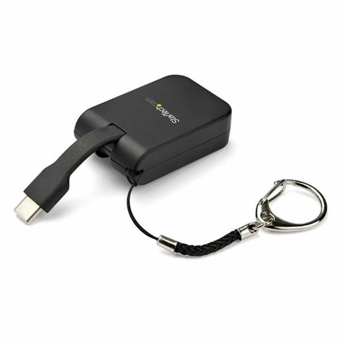 Adaptador USB C a HDMI Startech CDP2HDFC             4K Ultra HD Negro 2