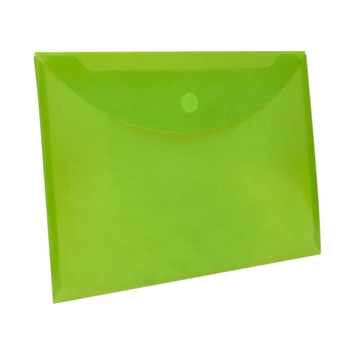 Carpeta Liderpapel Dossier A4 Cierre De Velcro Verde 12 unidades 1