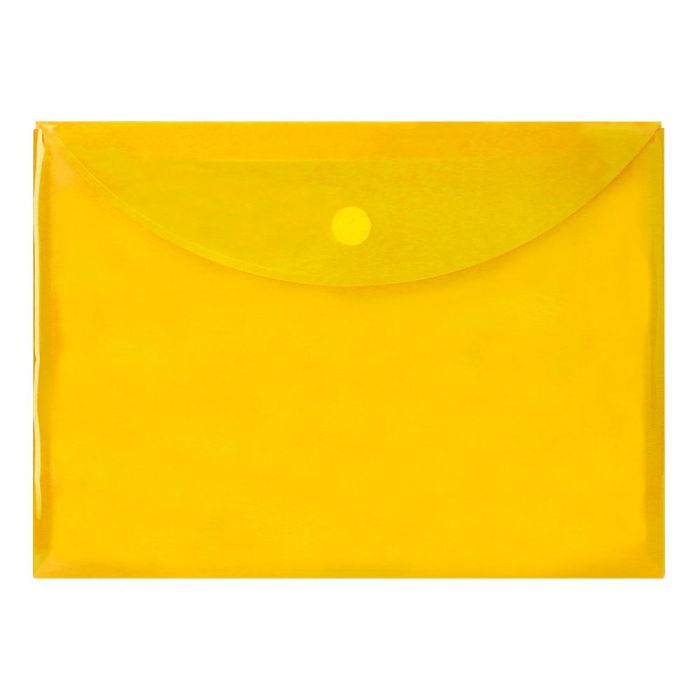 Carpeta Liderpapel Dossier A4 Cierre De Velcro Amarilla 12 unidades 1