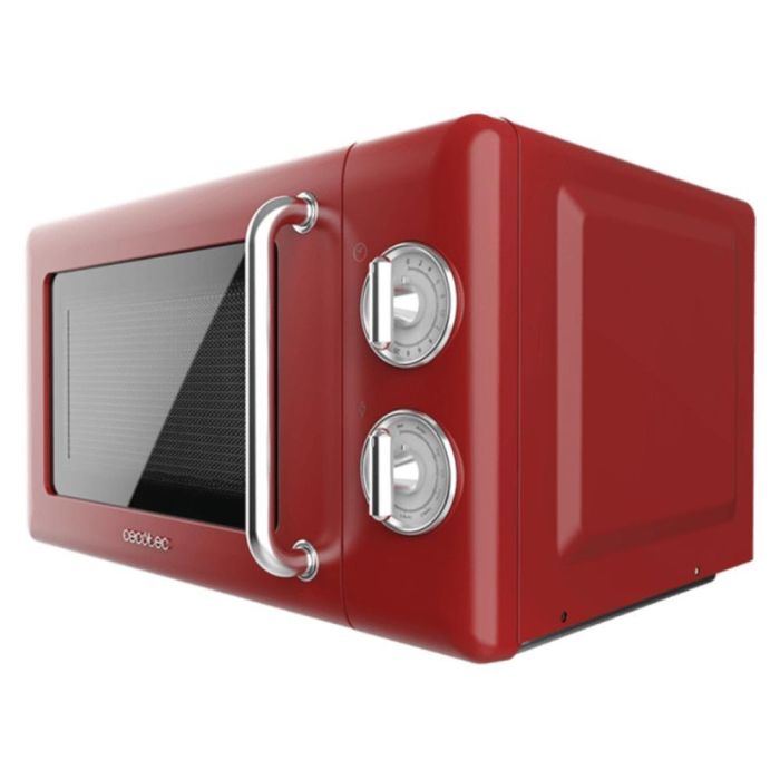 Cecotec 01710 microondas Encimera Microondas con grill 20 L 700 W Rojo, Acero inoxidable 1 Cecotec 01710 microondas Encimera Microondas con grill 20 L 700 W Rojo, Acero inoxidable 1
