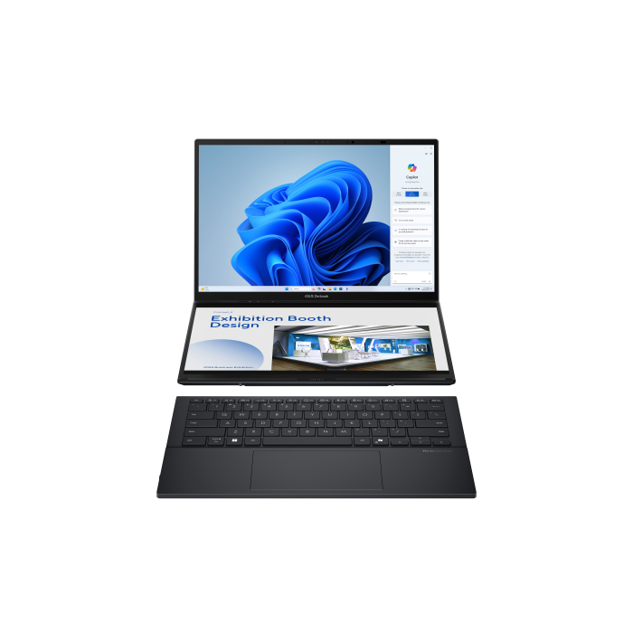 ASUS Zenbook Duo OLED UX8406CA-PZ009W - Portátil 14" WQXGA+ 120Hz, Intel Core Ultra 9, 32GB RAM, 2TB SSD, Arc 140T, Windows 11 Home, Gris Tintero - Teclado QWERTY español 9 ASUS Zenbook Duo OLED UX8406CA-PZ009W - Portátil 14" WQXGA+ 120Hz, Intel Core Ultra 9, 32GB RAM, 2TB SSD, Arc 140T, Windows 11 Home, Gris Tintero - Teclado QWERTY español 9