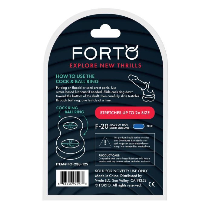 Anillo para el Pene Forto Azul S 2