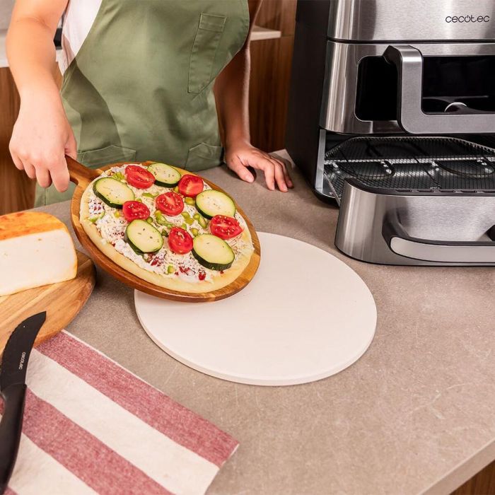 Freidora de Aire Cecotec Cecofry FoodCourt 18000 4Pizza 2700 W Acero 18 L 10