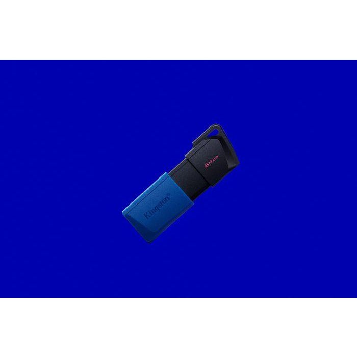 Kingston DataTraveler Exodia M Memoria USB 64GB USB 3.2 Gen 1 Rendimiento Rápido, Tapa Protectora, Negro/Azul 7