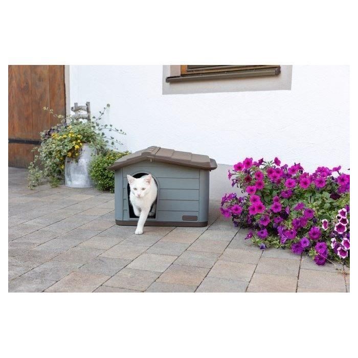 Casa para gatos - KERBL - PAOLA Eco XL - 75 x 59 x 55 cm - Interior/exterior 3 Casa para gatos - KERBL - PAOLA Eco XL - 75 x 59 x 55 cm - Interior/exterior 3