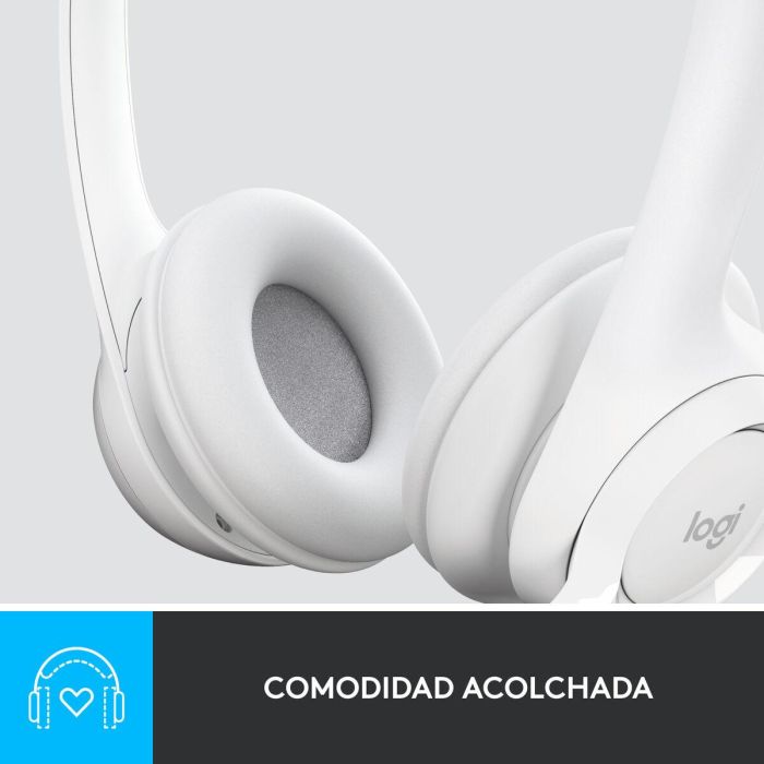 Auriculares Logitech H390 Blanco 3 Auriculares Logitech H390 Blanco 3