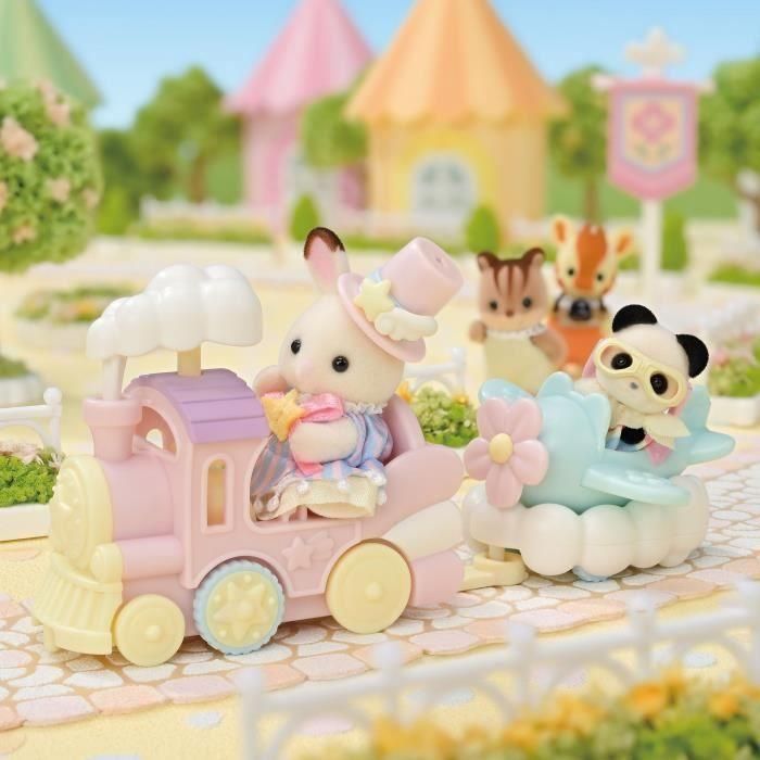 Minifiguras - SYLVANIAN FAMILIES - El pequeño tren de las nubes - A partir de 3 años 1