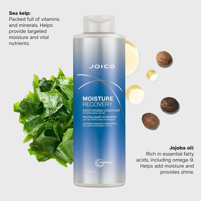 Joico MOISTURE RECOVERY Acondicionador Hidratante y Nutritivo para Cabello Dañado 1000 ml 2 Joico MOISTURE RECOVERY Acondicionador Hidratante y Nutritivo para Cabello Dañado 1000 ml 2