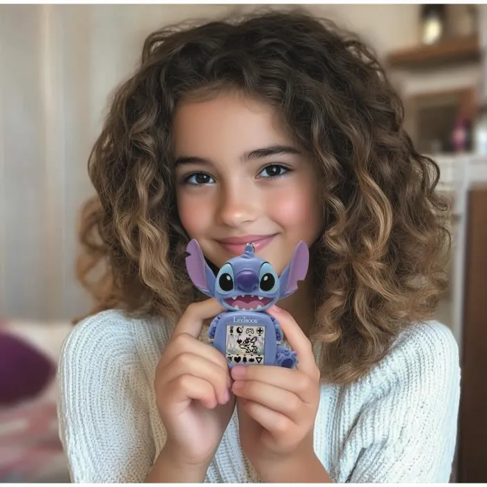 Lexibook JLMB10D Consola Stitch My Best E, Juguete Educativo Interactivo con Pantalla LCD, +5 Años, Licencia Disney 4