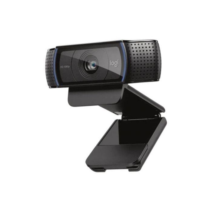 Logitech C920 Webcam Full HD 1080p, Negro, Videoconferencias Nítidas, Micrófonos Estéreo