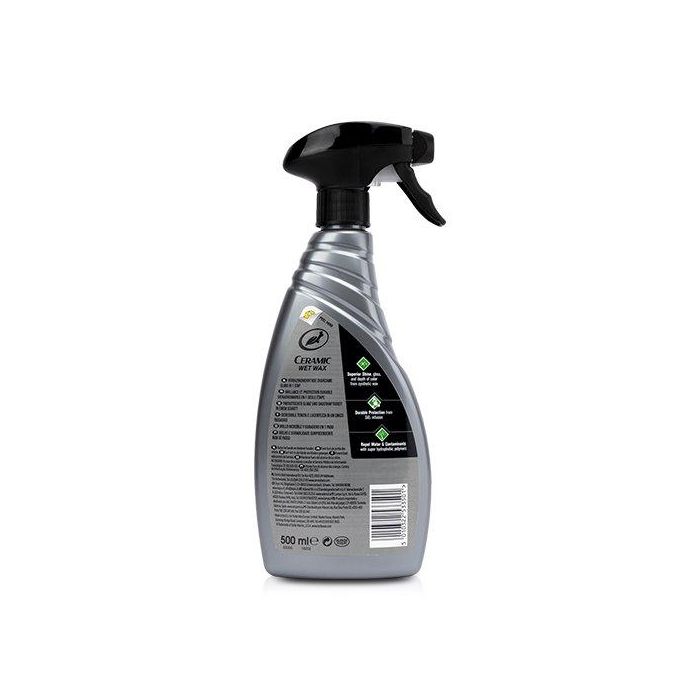 Turtle Wax TW53350 Cera Rápida Ceramic Technology Hybrid Solutions con SiO2 para Brillo Superior, Protección Hidrofóbica Duradera y Repelente de Agua/Suciedad 1 Turtle Wax TW53350 Cera Rápida Ceramic Technology Hybrid Solutions con SiO2 para Brillo Superior, Protección Hidrofóbica Duradera y Repelente de Agua/Suciedad 1