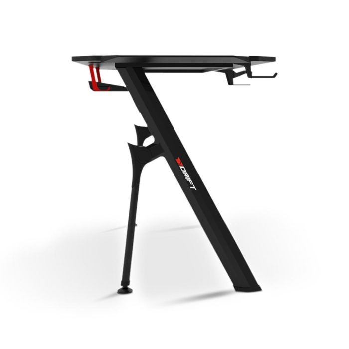 DRIFT DRDZ175RGB Escritorio Gaming Negro con Iluminación RGB y Alfombrilla 130x60x75 cm 4