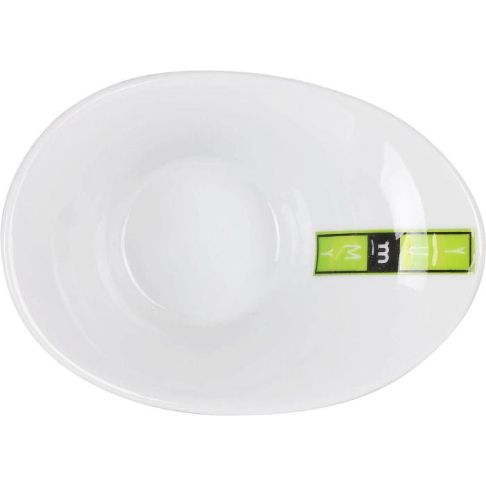La Mediterranea Bol "Yummy" Blanco 12.8 x 9.1 x 5.5 cm (24 Unidades)