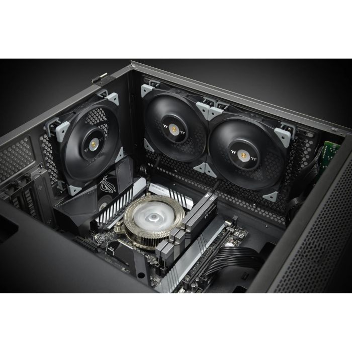 120mm Thermaltake Toughfan 12 Performance Fan PWM 500-2000rpm - 2Pack 4 120mm Thermaltake Toughfan 12 Performance Fan PWM 500-2000rpm - 2Pack 4