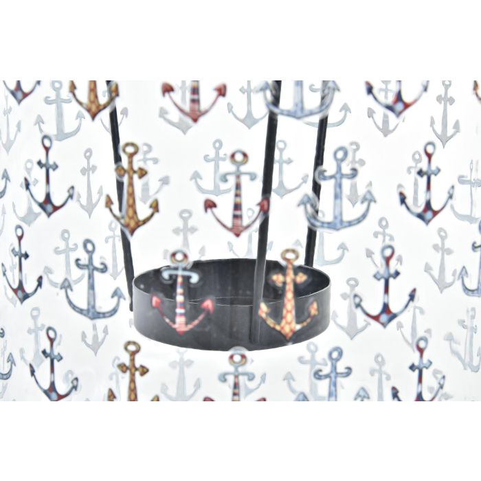 DKD Home Decor Portavela Decorativo Mediterráneo de Cristal y Acero Colección Costa Peces Multicolor Surtido (6 Unidades) 16x23.5x16 cm 1 DKD Home Decor Portavela Decorativo Mediterráneo de Cristal y Acero Colección Costa Peces Multicolor Surtido (6 Unidades) 16x23.5x16 cm 1