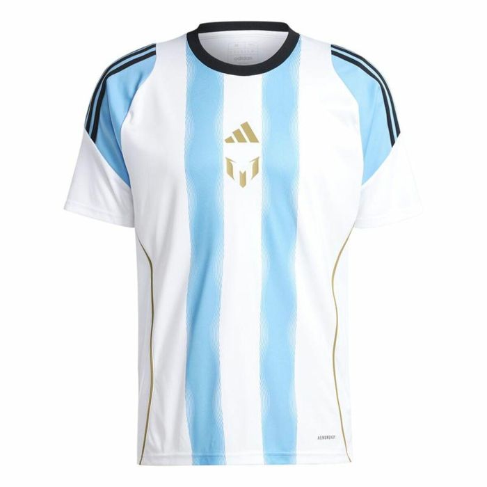 Camiseta de Fútbol Adidas Messi Training Jersey Blanco Azul 0 Camiseta de Fútbol Adidas Messi Training Jersey Blanco Azul 0