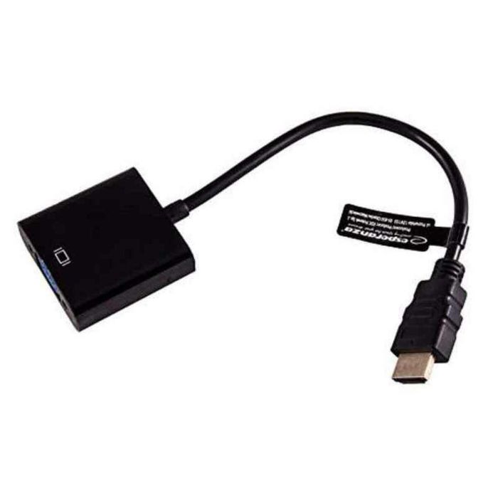 Adaptador HDMI a VGA GEMBIRD A-HDMI-VGA-03 1080 px 60 Hz Adaptador HDMI a VGA GEMBIRD A-HDMI-VGA-03 1080 px 60 Hz