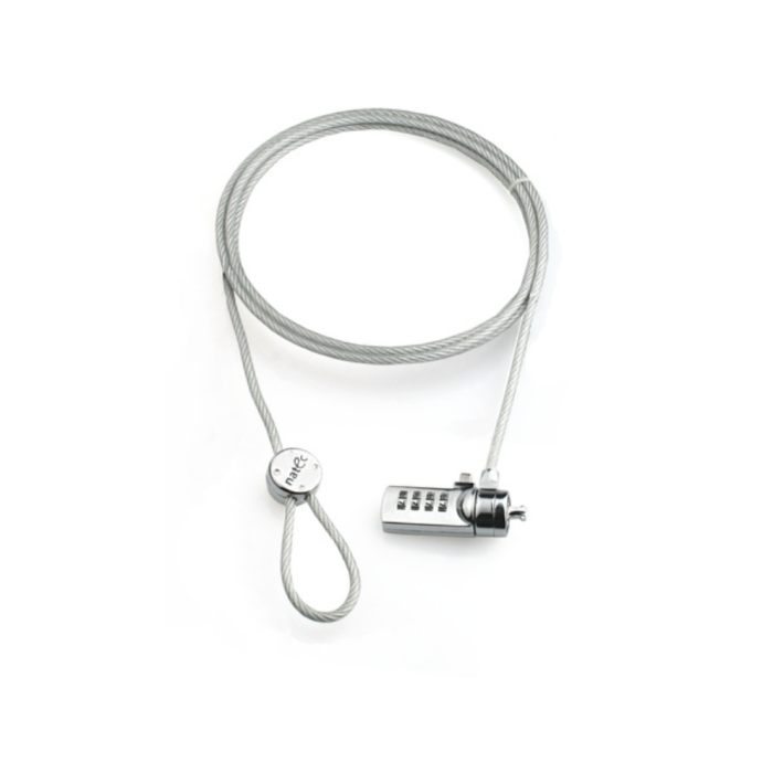 NATEC LOBSTER CODE cable antirrobo Metálico 1,8 m NATEC LOBSTER CODE cable antirrobo Metálico 1,8 m