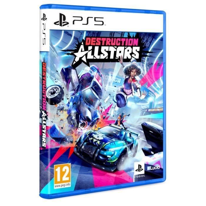 PlayStation Destruction AllStars PS5 - Lucha por la Supervivencia en Batallas Vehiculares con Habilidades Únicas y Parkour PlayStation Destruction AllStars PS5 - Lucha por la Supervivencia en Batallas Vehiculares con Habilidades Únicas y Parkour