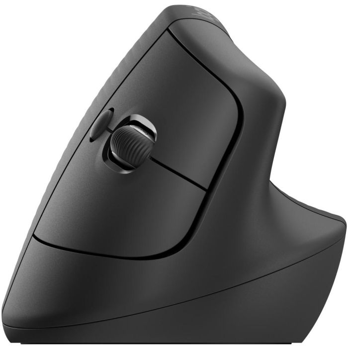 Logitech Lift Ratón Ergonómico Vertical para Negocios, 57° Ángulo, Confort Todo el Día, Inalámbrico Logi Bolt & Bluetooth 5