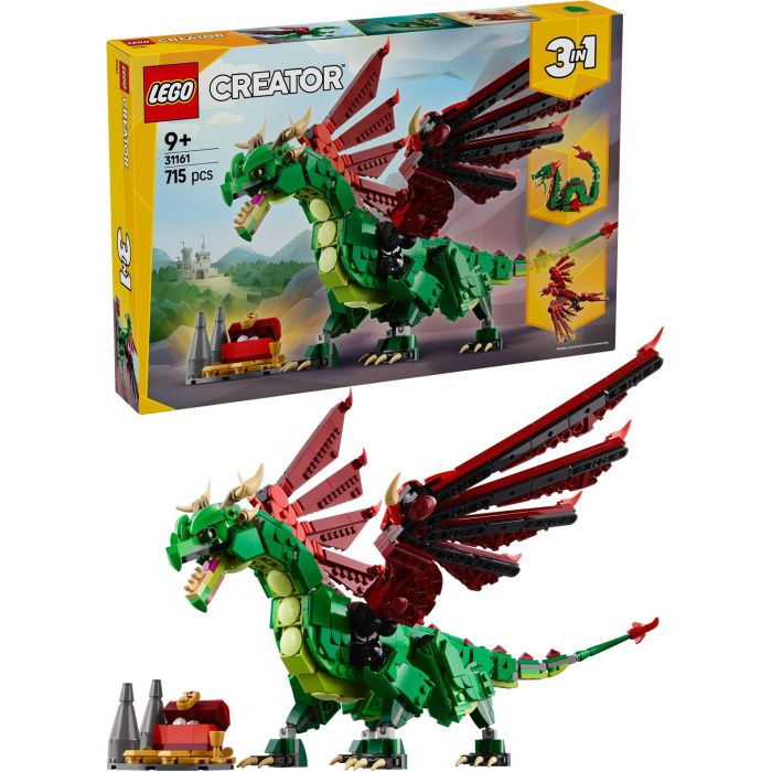 Lego Creator Dragón Medieval Juego de Construcción para Niños de 9+ Años 14